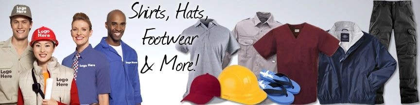 Branded clothing and accessories